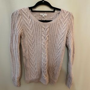 purple sweater